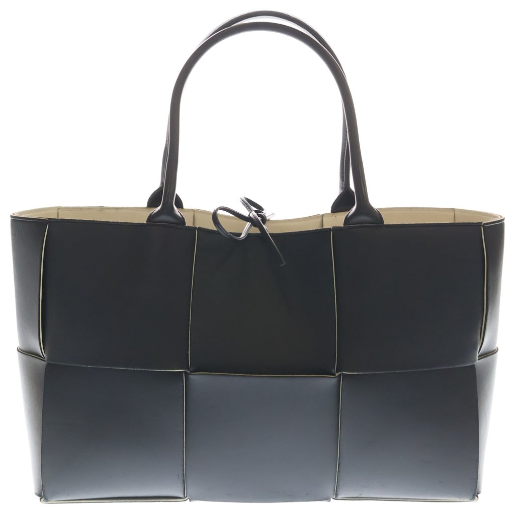 BOTTEGA VENETA(ボッテガヴェネタ) アルコ トートバッグ ハンドバッグ ブラック レザー レディース