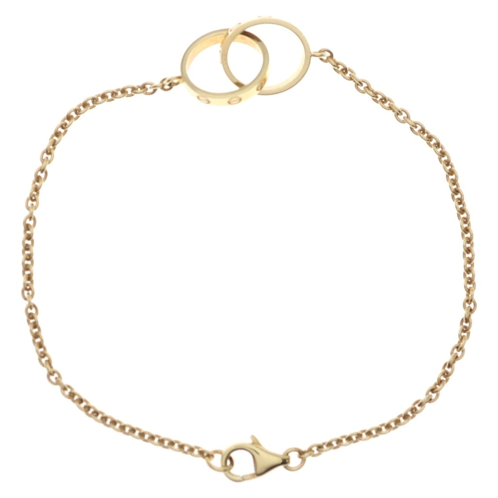 Cartier(カルティエ) ベビーラブ チェーン ブレスレット K18YG イエローゴールド レディース