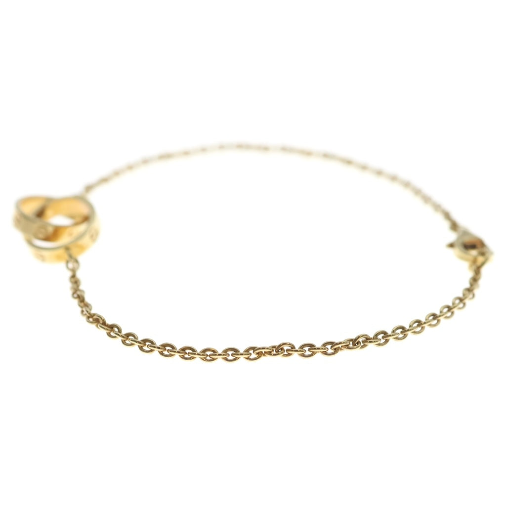 Cartier(カルティエ) ベビーラブ チェーン ブレスレット K18YG イエローゴールド レディース