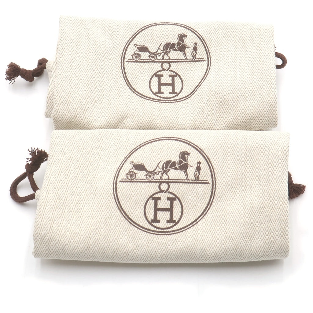 HERMES(エルメス) オラン レザー サンダル ブラウン #38 1/2 レディース