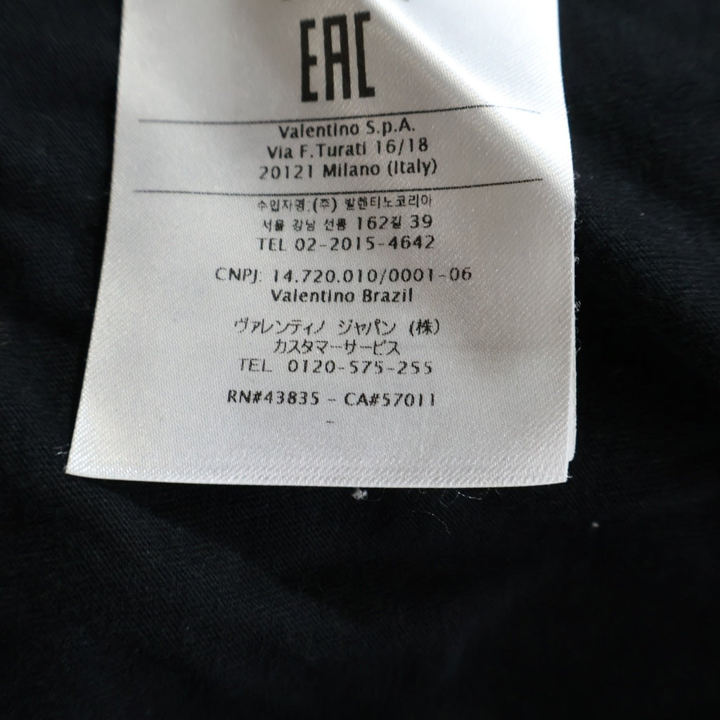 VALENTINO(ヴァレンティノ) VLTNロゴ Tシャツ ブラック #M