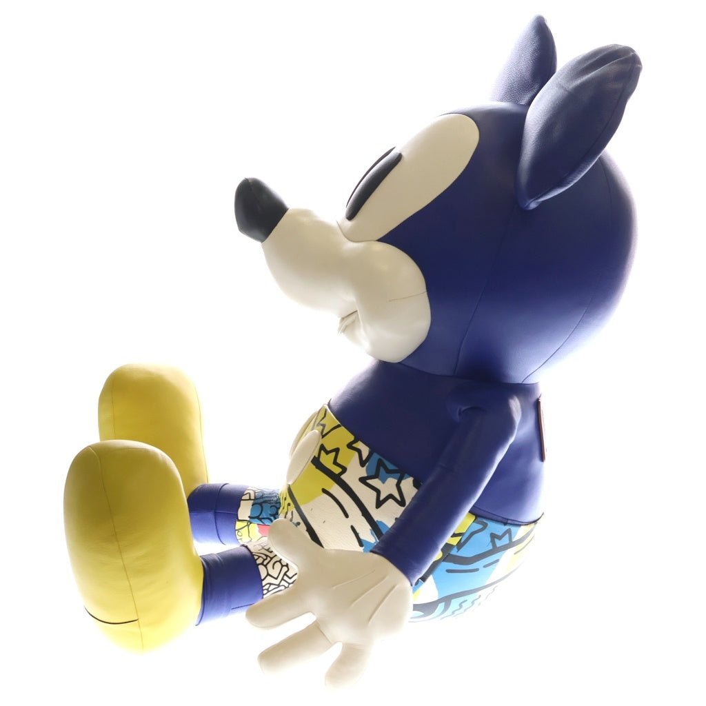 COACH(コーチ) ×ディズニー キース ヘリング ミッキーマウス エクストララージ コレクティブル レザー ぬいぐるみ 人形 D2248-C7850