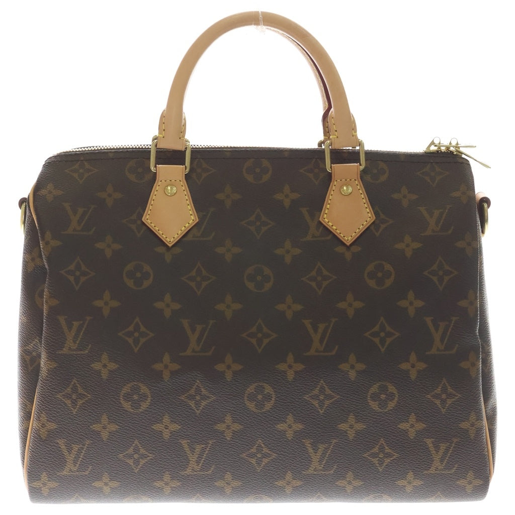 LOUIS VUITTON(ルイヴィトン) モノグラム スピーディバンドリエール30 ハンド ミニボストン ショルダーバッグ ブラウン M46980 RFID レディース