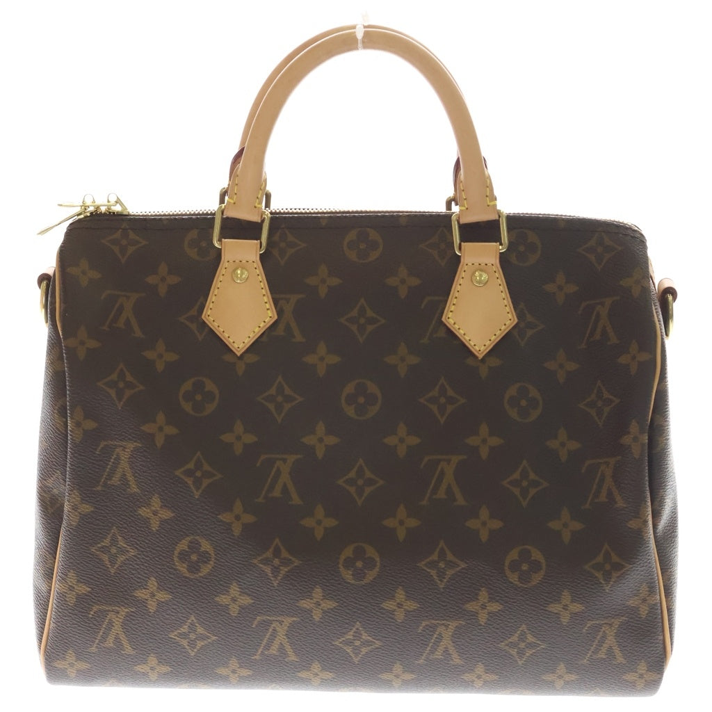 LOUIS VUITTON(ルイヴィトン) モノグラム スピーディバンドリエール30 ハンド ミニボストン ショルダーバッグ ブラウン M46980 RFID レディース