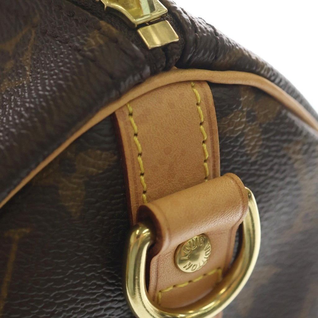 LOUIS VUITTON(ルイヴィトン) モノグラム スピーディバンドリエール30 ハンド ミニボストン ショルダーバッグ ブラウン M46980 RFID レディース