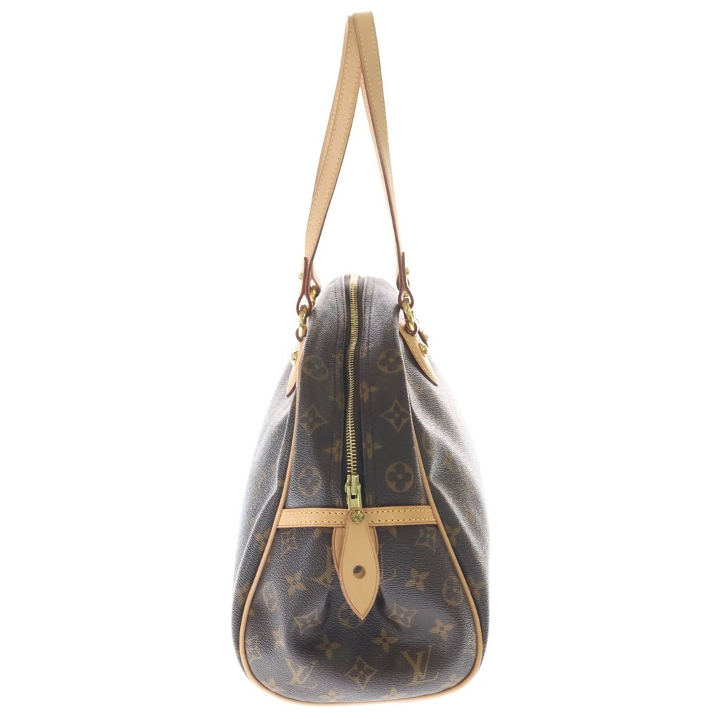LOUIS VUITTON(ルイヴィトン) モノグラム モントルグイユGM PVC レザー ハンドバッグ トートバッグ ブラウン M95566 レディース