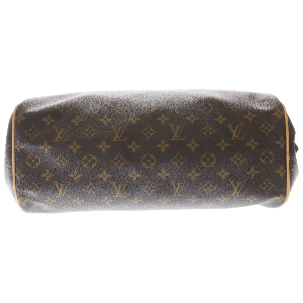 LOUIS VUITTON(ルイヴィトン) モノグラム モントルグイユGM PVC レザー ハンドバッグ トートバッグ ブラウン M95566 レディース