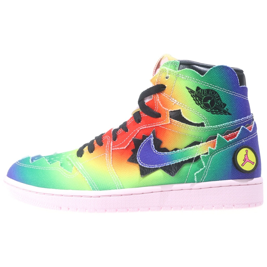 NIKE(ナイキ) ×J Balvin Air Jordan 1 High OG J・バルヴィン エアジョーダン1 ハイ OG ハイカットスニーカー US9/27cm レインボー DC3481-900