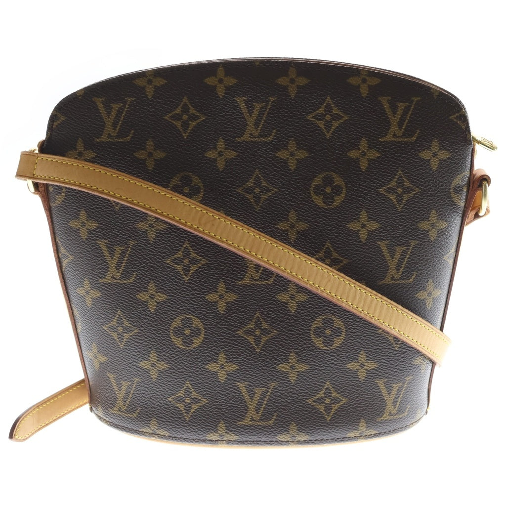 LOUIS VUITTON(ルイヴィトン) モノグラム ドルーオ ショルダーバッグ ブラウン レザー M51290 レディース