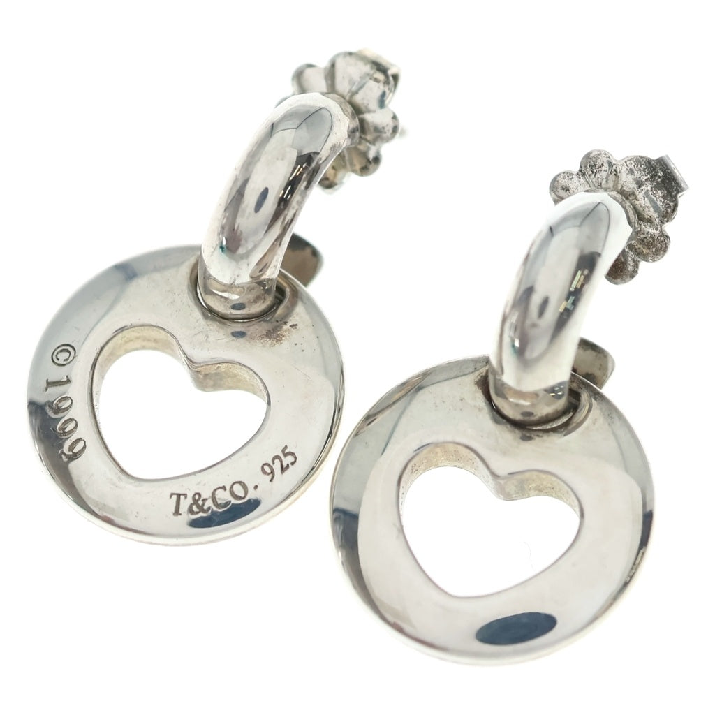 TIFFANY & Co.(ティファニー) ラウンド ハートピアス シルバー 925 レディース