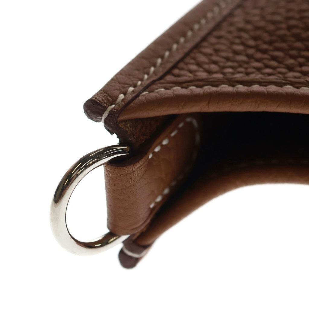 HERMES(エルメス) エブリンTPM トリヨンクレマンス シルバー金具 ショルダーバッグ G刻印 ゴールド レディース
