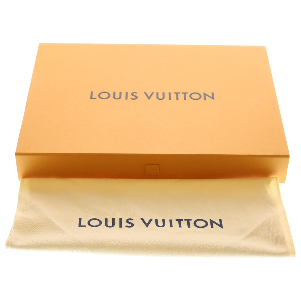 LOUIS VUITTON(ルイヴィトン) モノグラム シャドウ ポシェット・トゥー・ゴー レザー セカンドバッグ クラッチバッグ ICタイプ ネイビー M28913 レディース