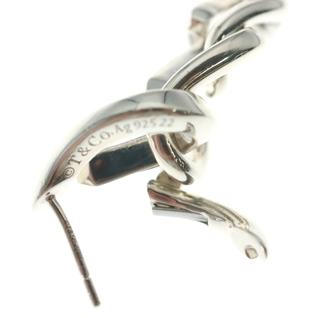 TIFFANY & Co.(ティファニー) フォージ ドロップリンク ピアス シルバー レディース