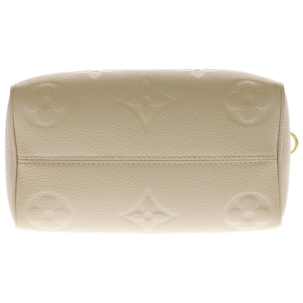 LOUIS VUITTON(ルイヴィトン) モノグラム・アンプラント スピーディ・バンドリエール20 2WAYバッグ ハンドバッグ ショルダーバッグ アイボリー レザー M58954 ゴールド金具 レディース