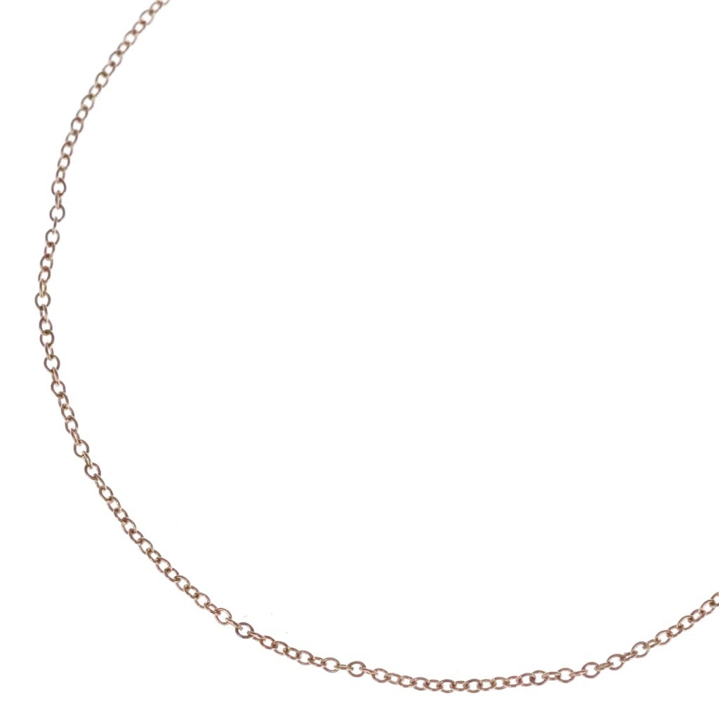 TIFFANY & Co.(ティファニー) エルサペレッティ ミニ オープンハート ネックレス ペンダント チェーン ピンクゴールド Au750PG レディース