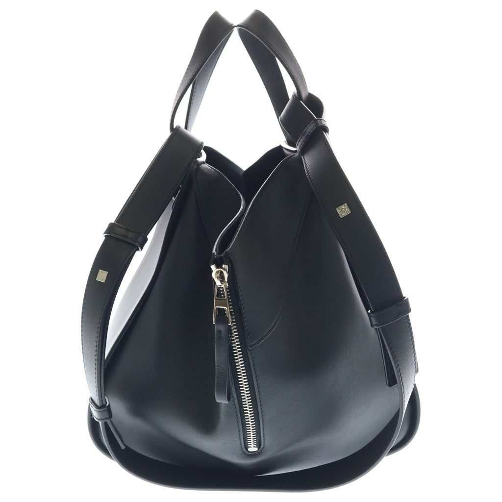 LOEWE(ロエベ) ハンモック ハンドバック ミディアム 2wayバック ショルダーバッグ ブラック レザー レディース