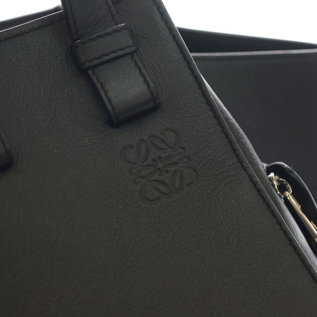 LOEWE(ロエベ) ハンモック ハンドバック ミディアム 2wayバック ショルダーバッグ ブラック レザー レディース