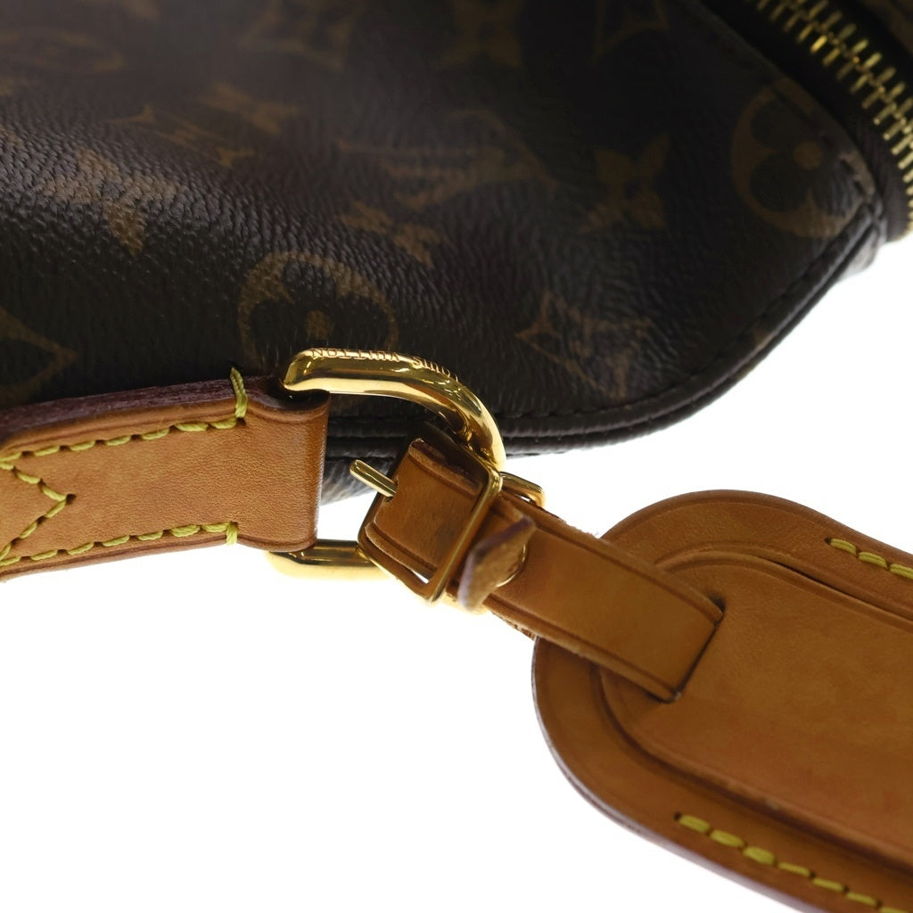 LOUIS VUITTON(ルイヴィトン) モノグラム メリー 2WAYハンドバッグ ワンショルダーバッグ ブラウン レザー×PVC M41544 ゴールド金具 レディース