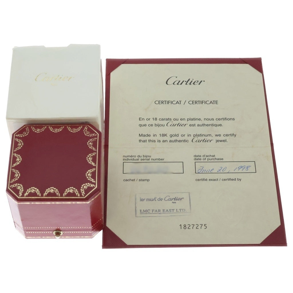 Cartier(カルティエ) カルティエ 750 エリプスドゥテッドリング イエローゴールド #12 レディース
