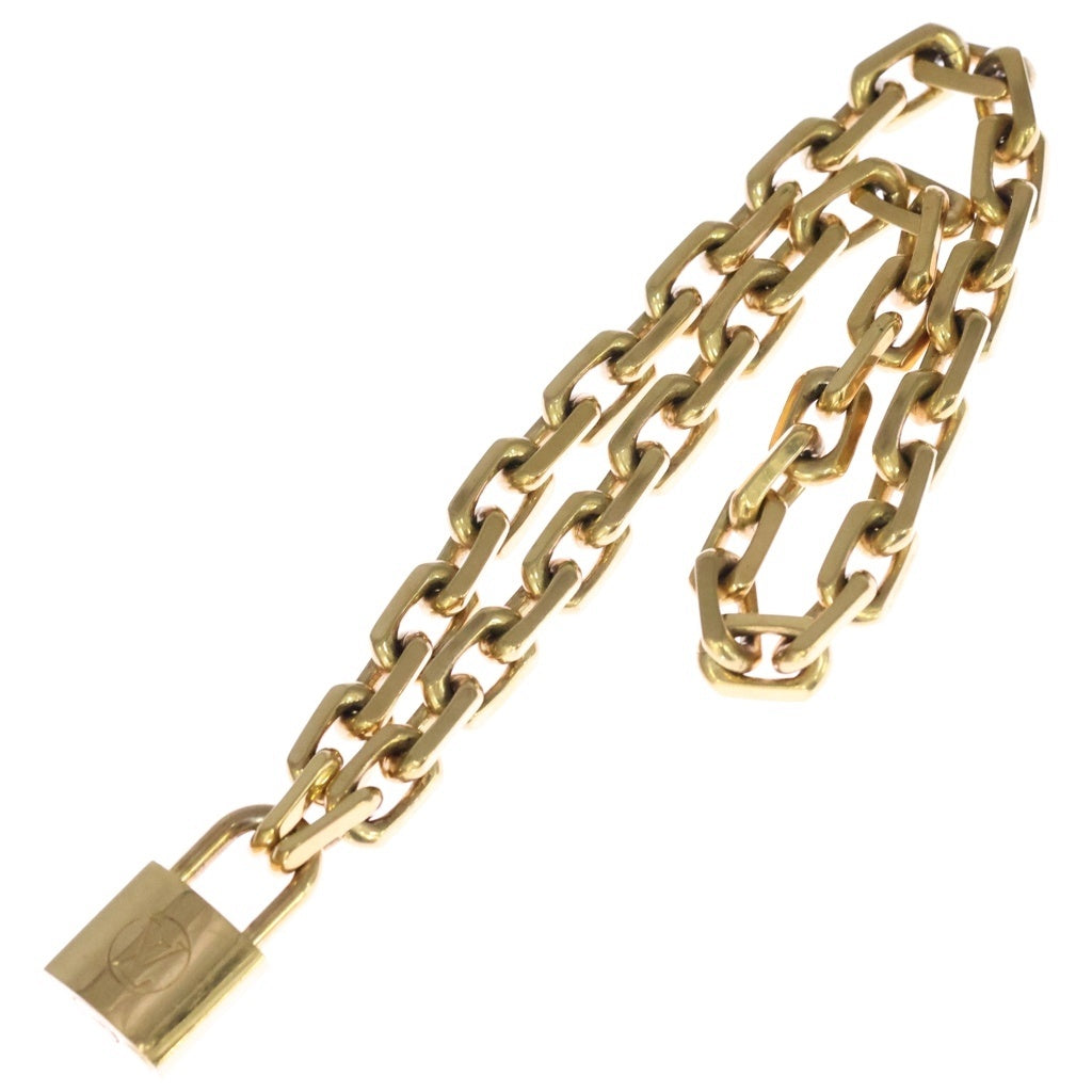 LOUIS VUITTON(ルイヴィトン) コリエ LVエッジ カデナ ネックレス チェーン GP ゴールド MP2993