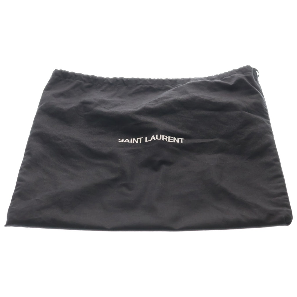 SAINT LAURENT PARIS(サンローランパリ) パファー スモール チェーンショルダーバッグ ホワイト ラムスキン 577476 ゴールド金具 レディース