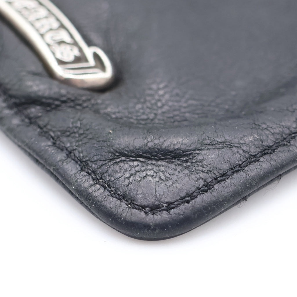 CHROME HEARTS(クロムハーツ) ZPR CHNG PURSE チェンジパース ダガージップコインケース ブラック