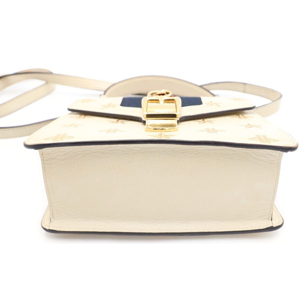 GUCCI(グッチ) シルヴィ ミニ 2way ショルダーバッグ ビー&スター 470270 レディース