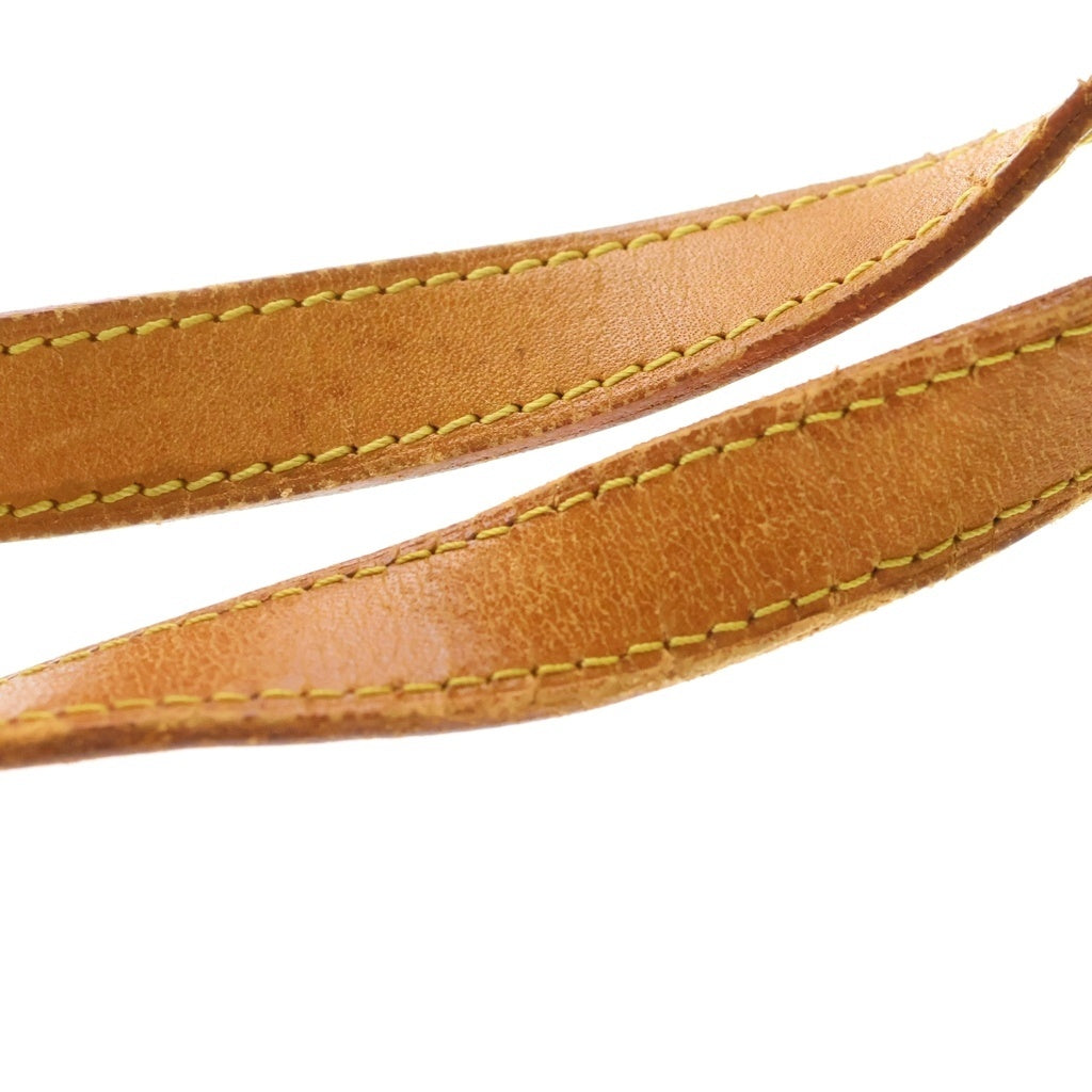 LOUIS VUITTON(ルイヴィトン) モノグラム サックショッピング トートバッグ ハンドバッグ ブラウン レザー×PVC M51108 ゴールド金具 レディース