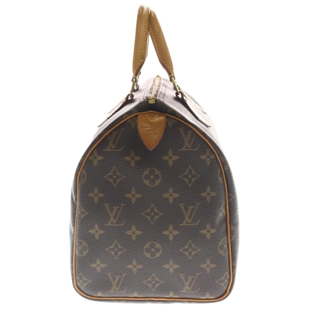 LOUIS VUITTON(ルイヴィトン) モノグラム スピーディ30 ハンドバッグ PVC レザー ブラウン M41526 レディース