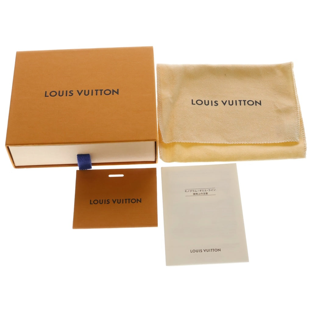 LOUIS VUITTON(ルイヴィトン) ポシェット クレ ダミエ アズールキャンバス コインケース 小銭入れ ホワイト N62659 レディース