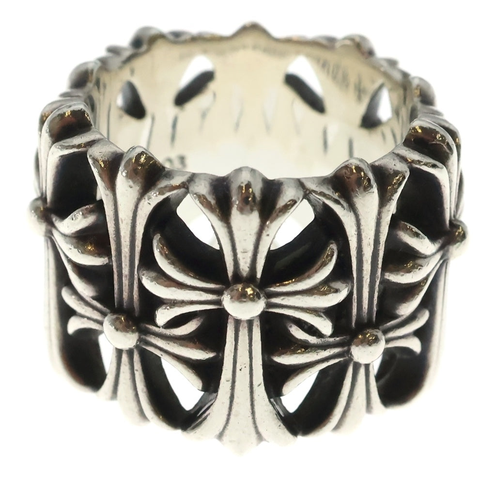 CHROME HEARTS(クロムハーツ) CEMETERY セメタリー クロス リング SV925 シルバー 23.9g