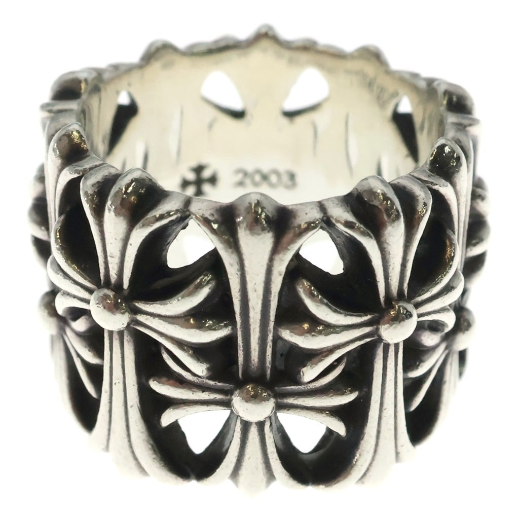 CHROME HEARTS(クロムハーツ) CEMETERY セメタリー クロス リング SV925 シルバー 23.9g