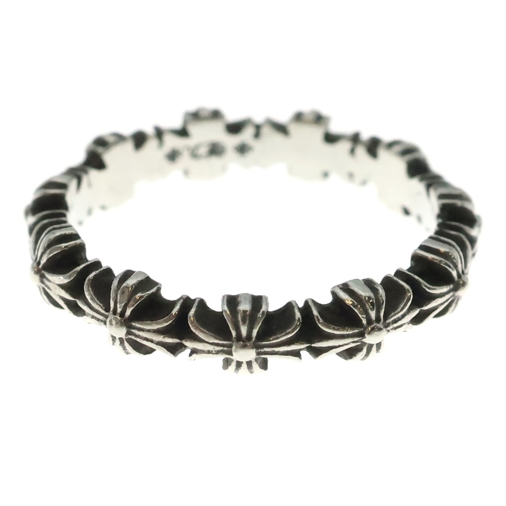 CHROME HEARTS(クロムハーツ) CROSS BAND クロスバンド リング SV925 シルバー 2.0g