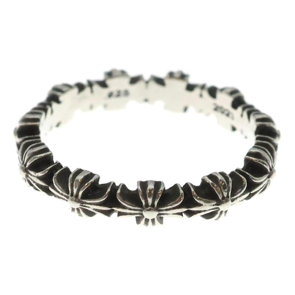 CHROME HEARTS(クロムハーツ) CROSS BAND クロスバンド リング SV925 シルバー 2.0g