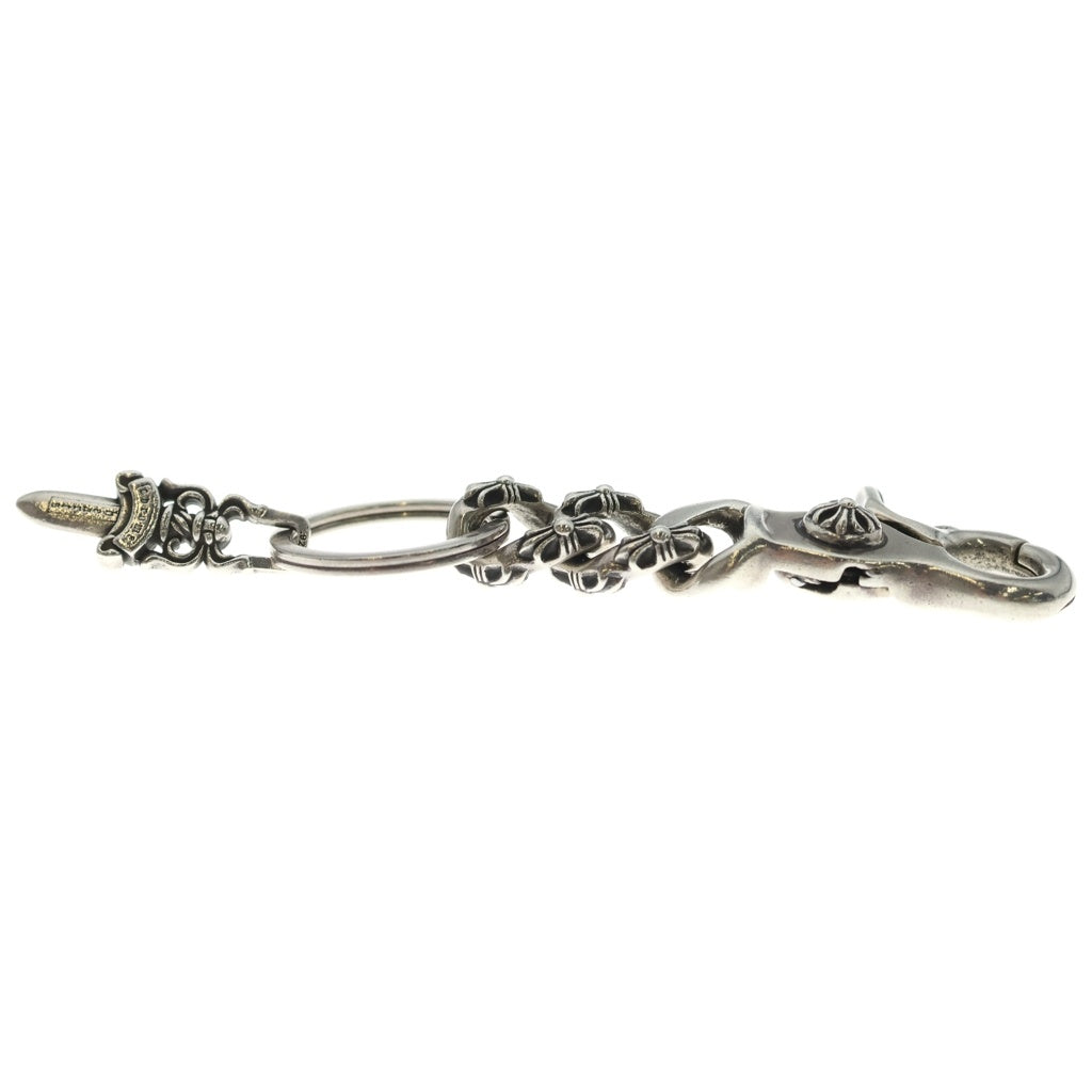 CHROME HEARTS(クロムハーツ) CLP CHN XFANCY-S ショート エクストラファンシーリンク キーチェーン クリップチェーン SV925 シルバー 54.1g