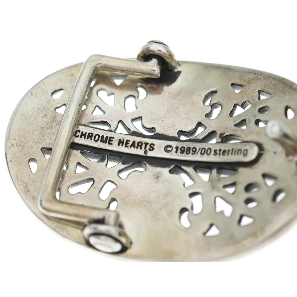 CHROME HEARTS(クロムハーツ) OVAL CROSS STRAP クラシックオーバルクロスバックル SV925 シルバー