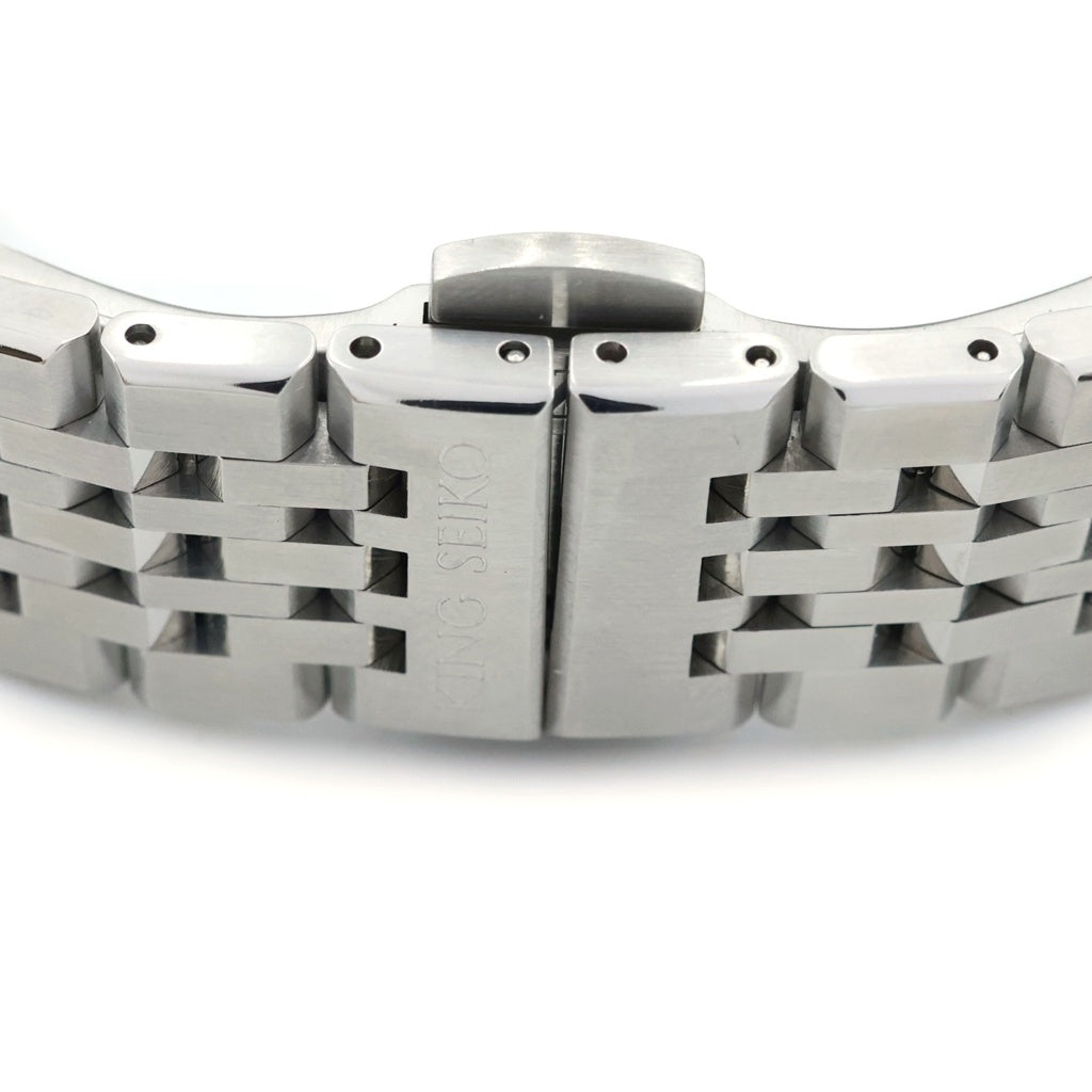 SEIKO(セイコー) キングセイコー 黒文字盤 SS/AT ステンレス 自動巻き 腕時計 SDKS005/6R31-00D0