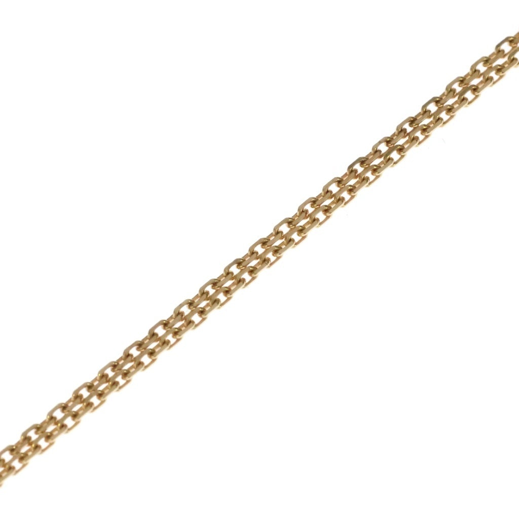 Van Cleef & Arpels(ヴァンクリーフアンドアーペル) スウィートアルハンブラ マザーオブパール ネックレス ペンダント チェーン イエローゴールド/ホワイト VCARF69100 レディース