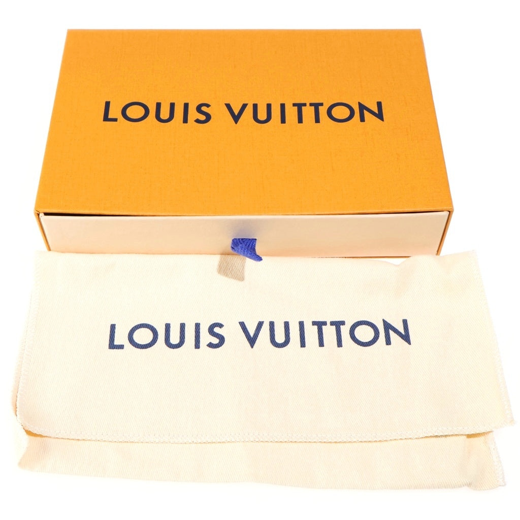 LOUIS VUITTON(ルイヴィトン) モノグラムエクリプス ポルトフォイユ ブラザ 二つ折り長財布 ブラック PVC×レザー M61697 レディース