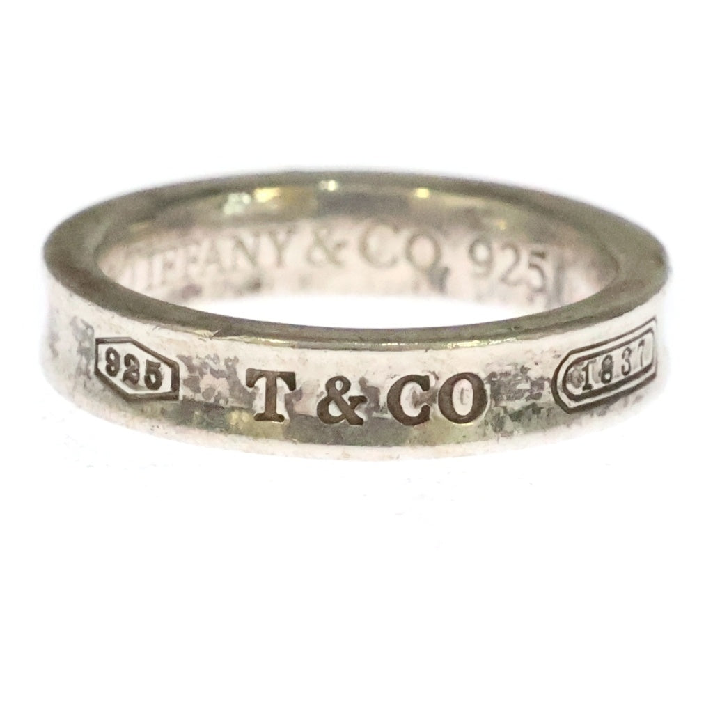 TIFFANY & Co.(ティファニー) 1837 ナローリング 指輪 SV925 シルバー レディース