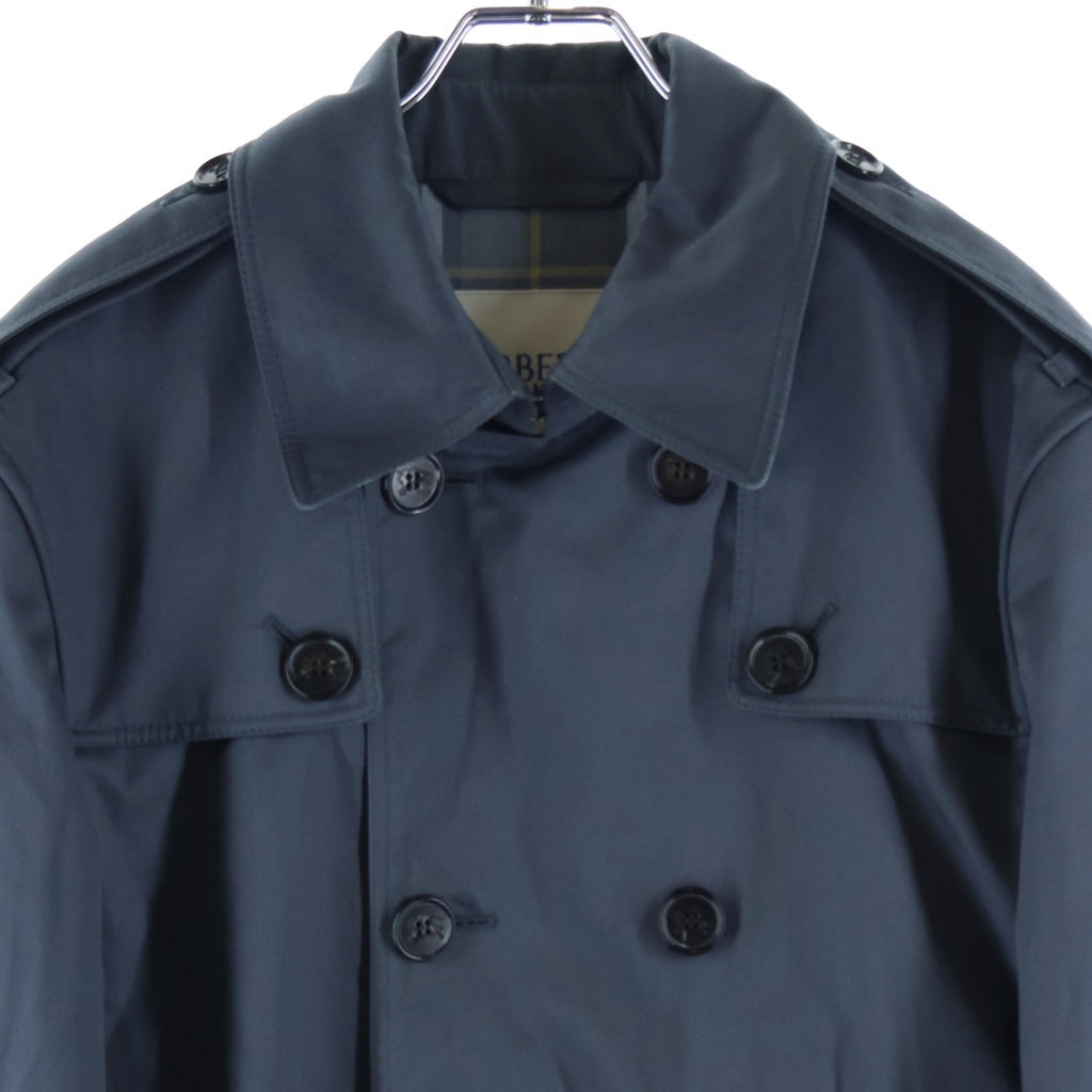 BURBERRY(バーバリー) トレンチコート ライトアウター ノバチェック ネイビー
