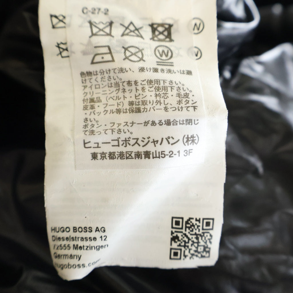 HUGO BOSS(ヒューゴボス) 異素材切り替えダウンジャケット グレー #46