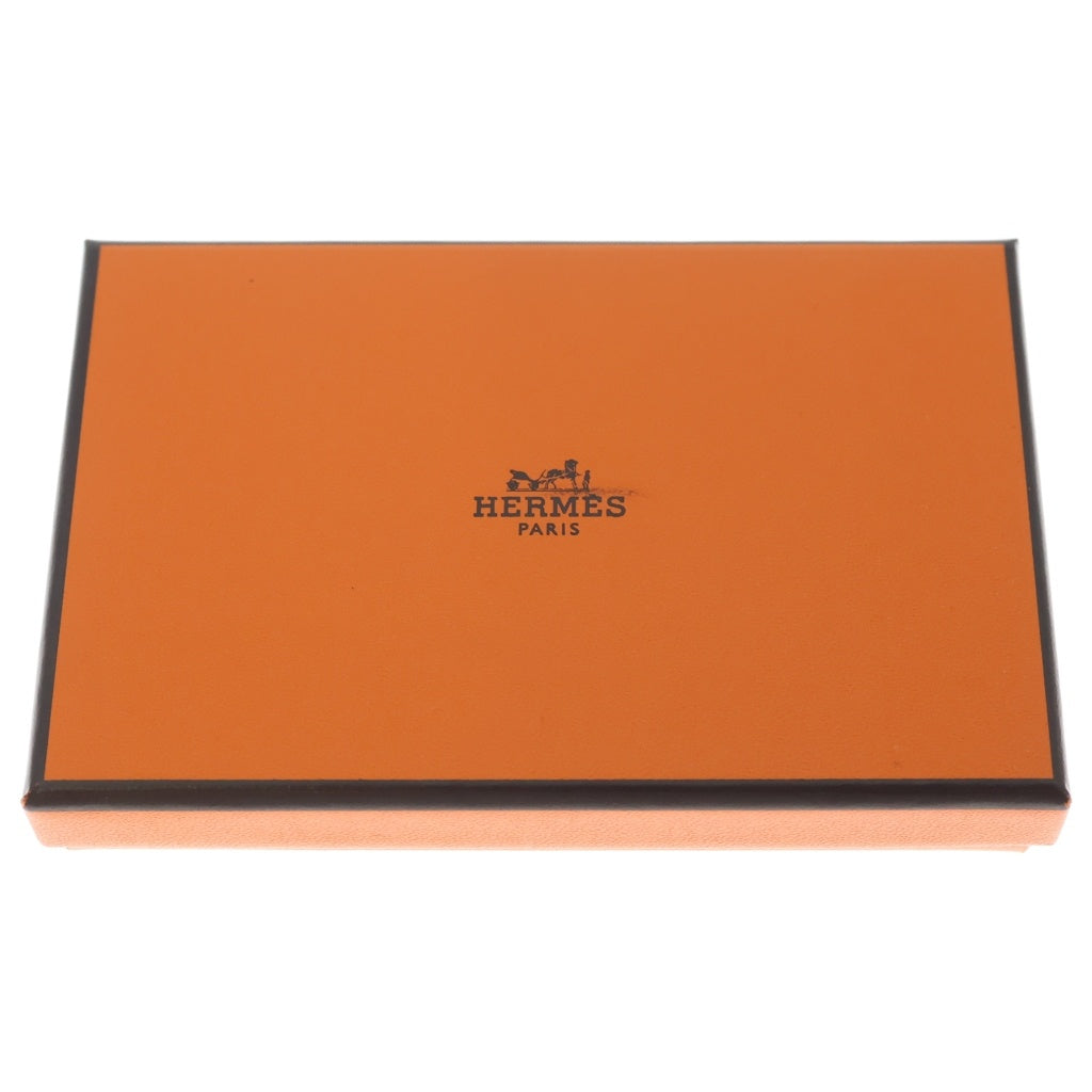 HERMES(エルメス) カルヴィディオ コインケース エプソン マラカイト系 グリーン系 G刻印 レディース