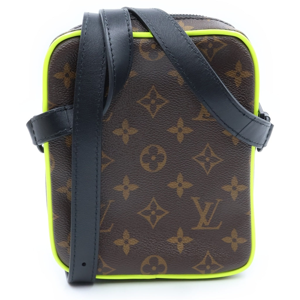 LOUIS VUITTON(ルイヴィトン) クリストファー・ウエアラブルウォレット ショルダーバッグ ブラウン×イエロー×ブラック PVC×レザー M80793 レディース