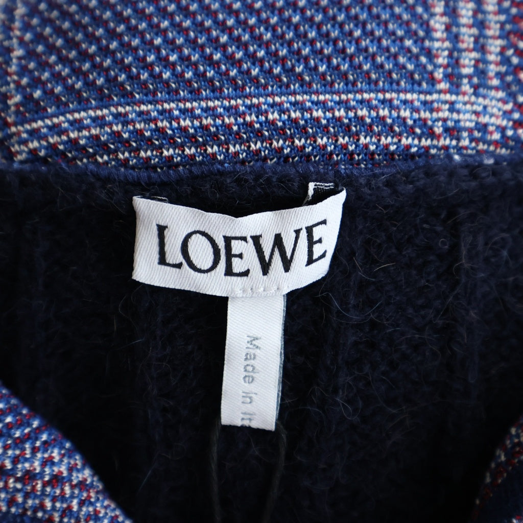 LOEWE(ロエベ) キャメル ポロシャツ コンビニット 長袖 ニット セーター