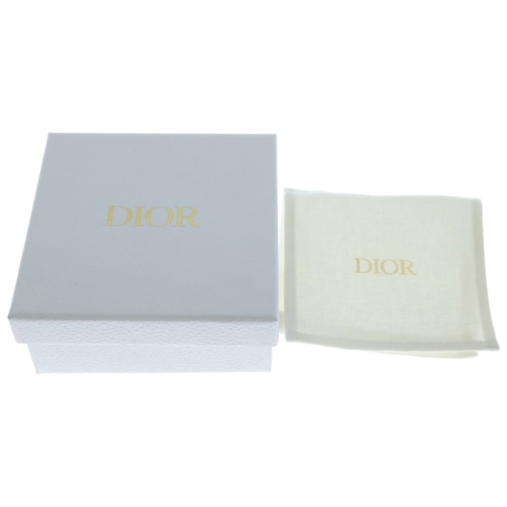 Christian Dior(クリスチャンディオール) Petit CD ブレスレット メタル シルバー ラインストーン レディース