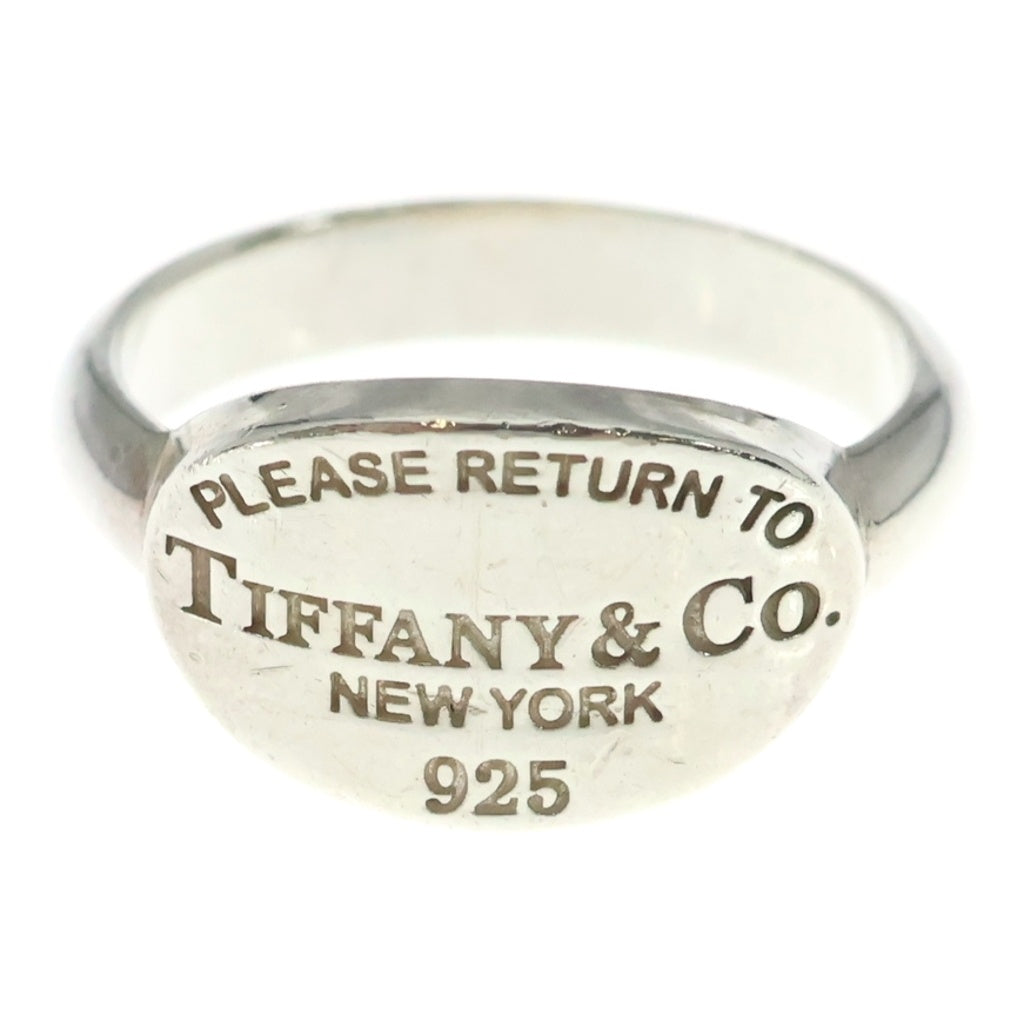 TIFFANY & Co.(ティファニー) リターントゥ オーバル リング シルバー 925 #11.5 レディース