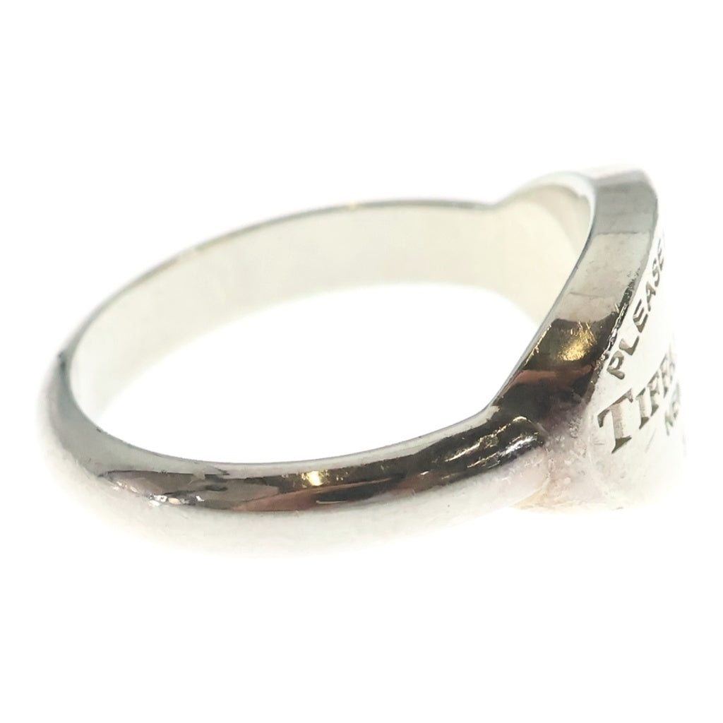 TIFFANY & Co.(ティファニー) リターントゥ オーバル リング シルバー 925 #11.5 レディース