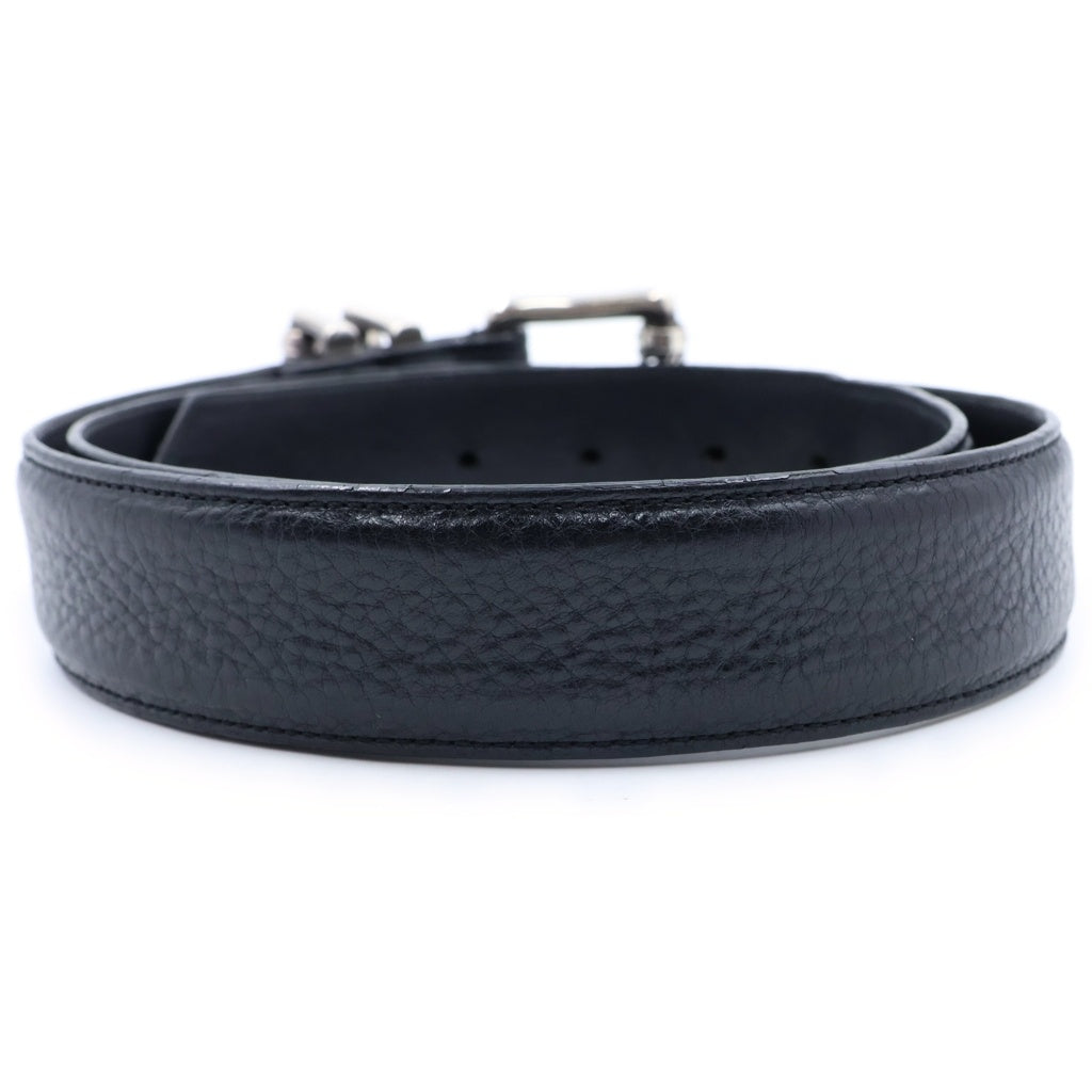 CHROME HEARTS(クロムハーツ) BLT ROLLER 3PC1.5inch 3PCローラーバックル レザーベルト シルバー BCA357