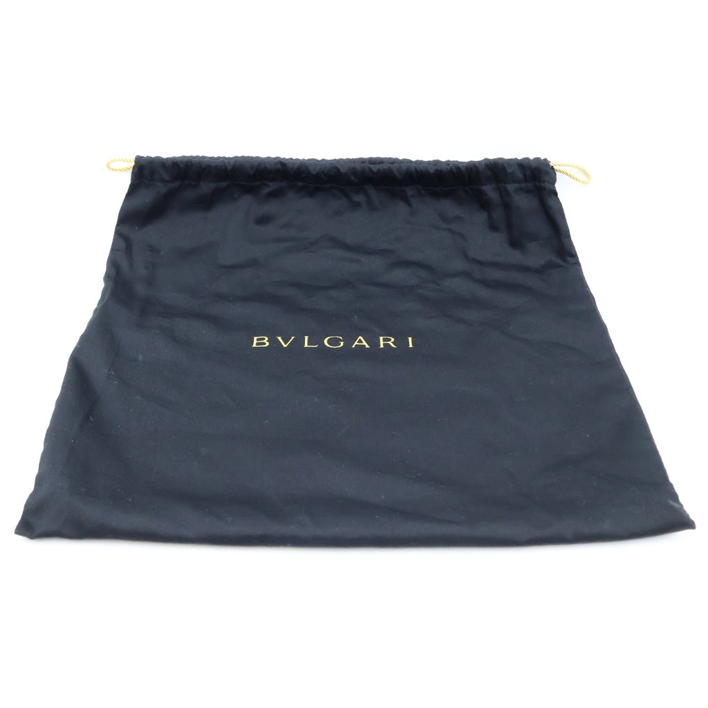 BVLGARI(ブルガリ) セルペンティ フォーエバー チェーンショルダー バッグ ブラック レザー 35106 ゴールド金具 レディース